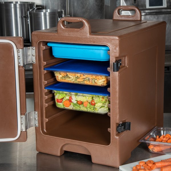Front Load Insul Food Pan, 5, Carrier, Brn
