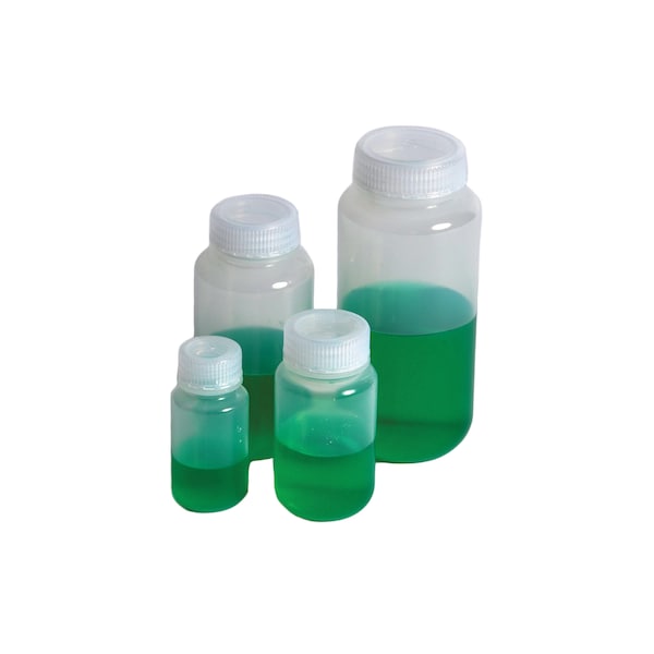 Reagent Bottles, Wide Mouth, Pp, PK 125