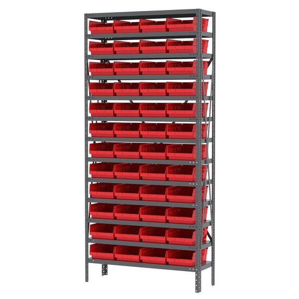Wire Shelving Kit, Steel, Sh Sys, 48 3015
