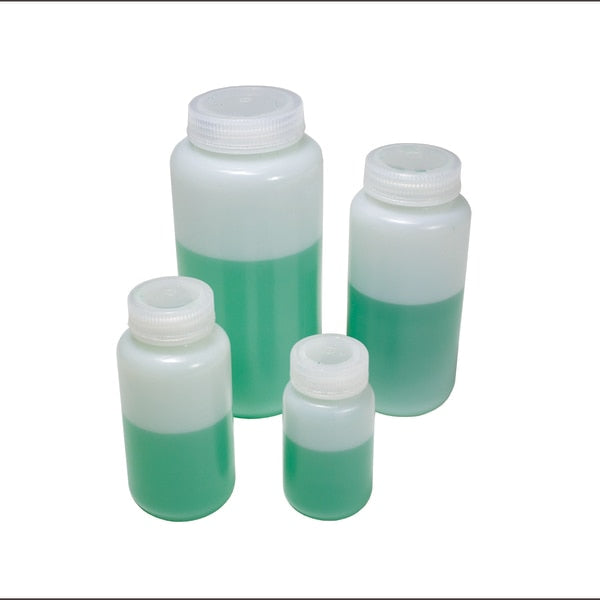 Reagent Bottles, Wide Mouth, Hdpe, PK 12