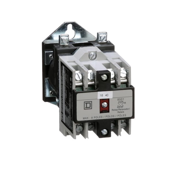 NEMA Control Relay, machine tool, 4 NO,