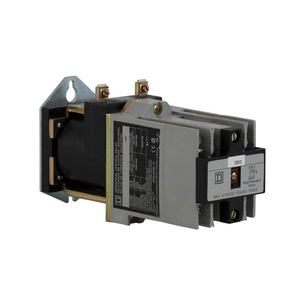 NEMA Control Relay, machine tool, 8 NO,