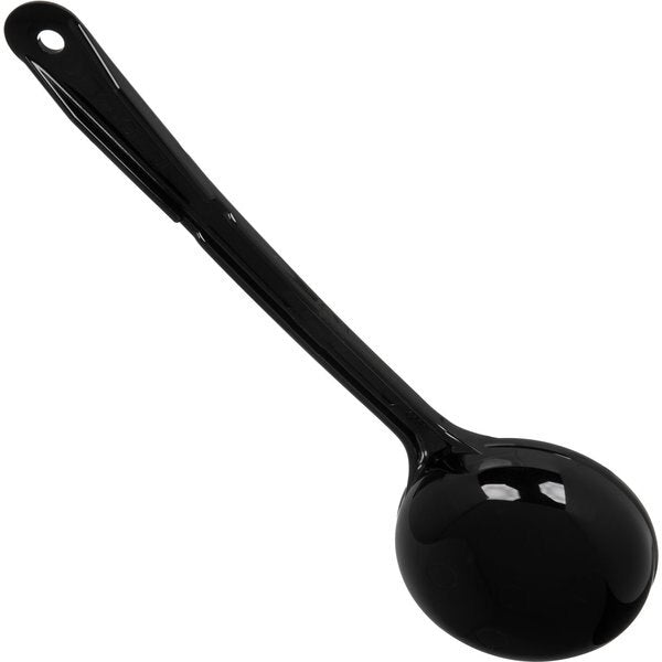 Solid Long Handle, 6 oz., Blk, PK12
