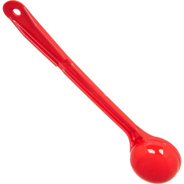 Solid Long Handle, 2 oz., Red, PK12
