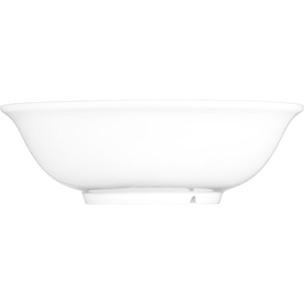 Melamine Footed Serve Bwl, 57 oz., Wt, PK12