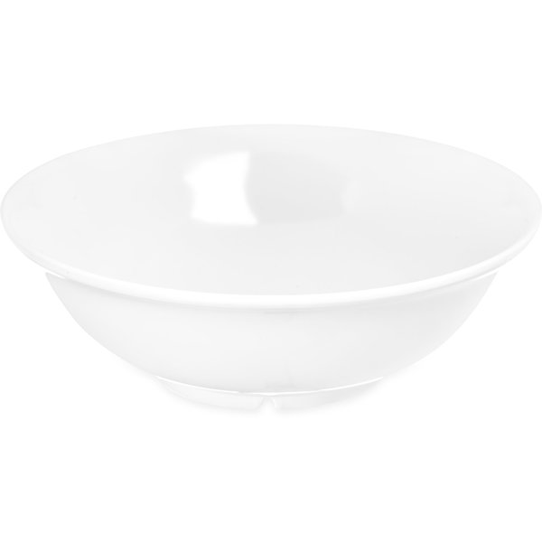 Melamine Footed Serve Bwl, 57 oz., Wt, PK12
