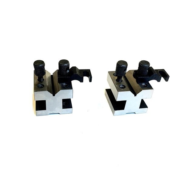1-3/8 L X 1-3/8 W X 1-3/16 H Precision V-Block & Clamp Set