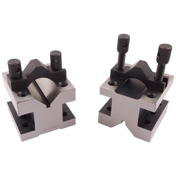 1-3/8 L X 1-3/8 W X 1-3/16 H Precision V-Block & Clamp Set