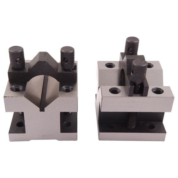 2-3/8 L X 2-3/8 W X 2 H Precision V-Block & Clamp Set