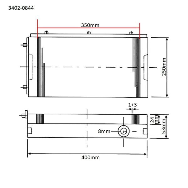 400mm X 250mm Standard Pole Permanenet Magnetic Chuck