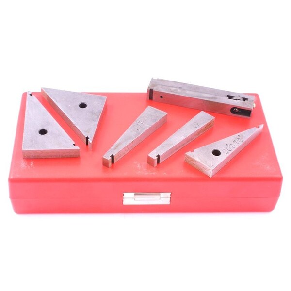 6 Piece Tangent Bar & Angle Block Set