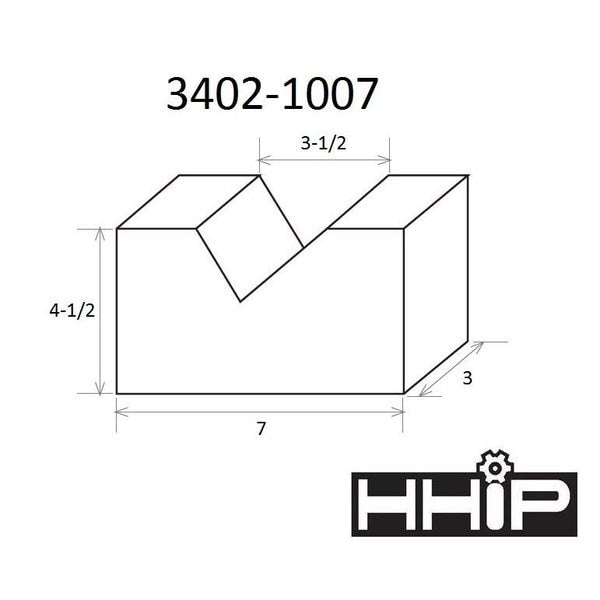 7 X 3-1/2 X 4-1/2