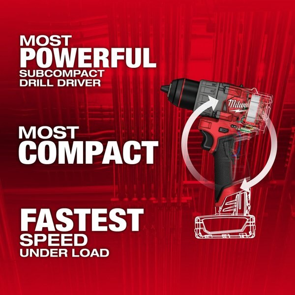 M12 FUEL 1/2 in. Drill/Driver (Tool Only)