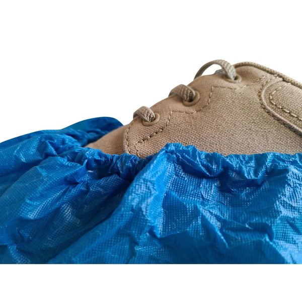 Shoe Cover, Blue, XL, PK300