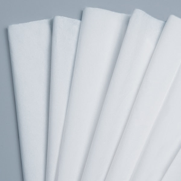 Dry Wipe, White, Box, 1-Ply Tissue, Hand, 280 Wipes, 4 1/2 in x 8 1/2 in