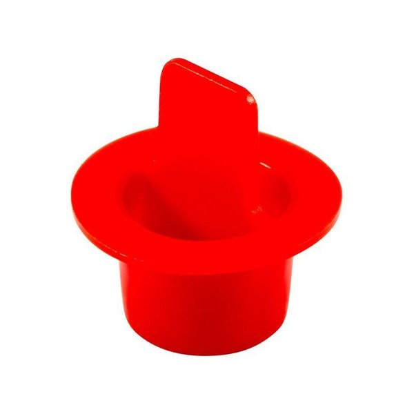 Plastic Tapered Plug, CPT-2, Red, PK5000