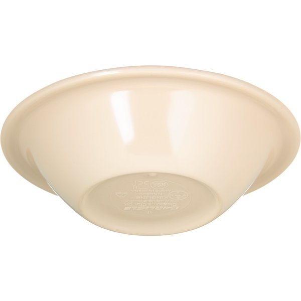 Melamine Rim Fruit Bowl, 5 oz., Tan, PK48