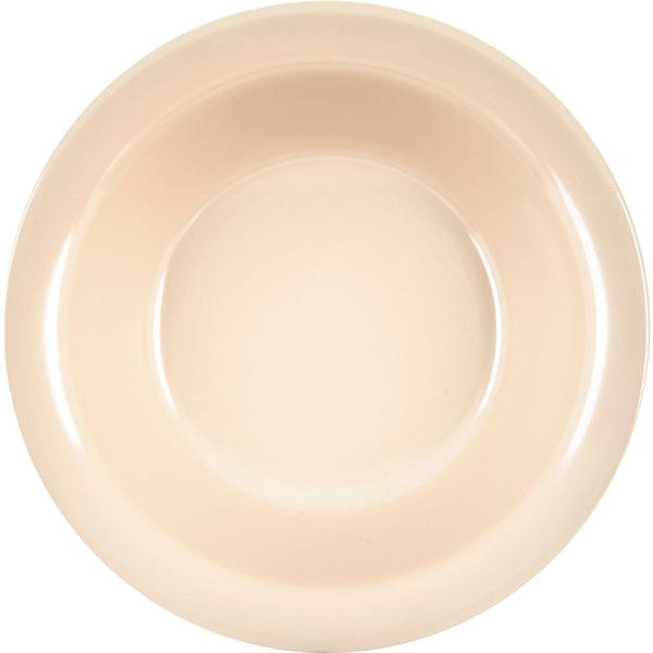 Melamine Rim Fruit Bowl, 5 oz., Tan, PK48
