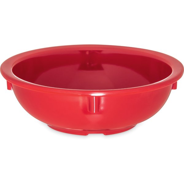 Melamine Nappie Bowl, 10 oz., Red, PK48