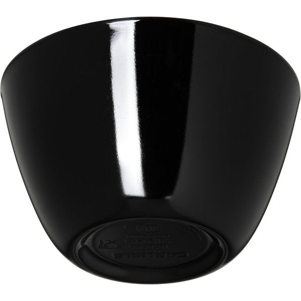 Melamine Bouillon Cup Bowl, 8 oz., Bk, PK48