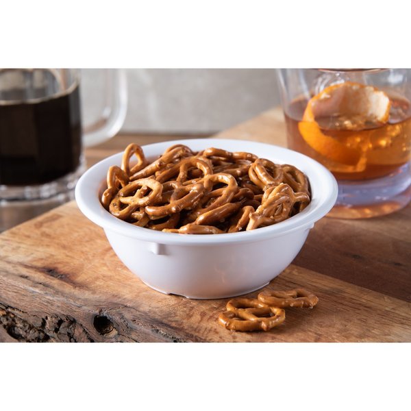 Mlmn Rim Nappie Bowl, 12.5 oz., Wt, PK48