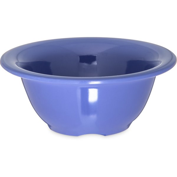 Melamine Rim Nappie Bowl, 10 oz., Blu, PK24
