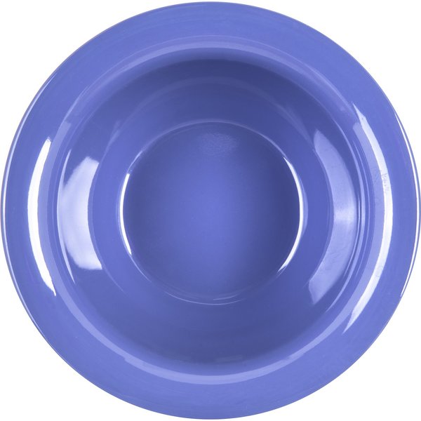 Melamine Rim Nappie Bowl, 10 oz., Blu, PK24