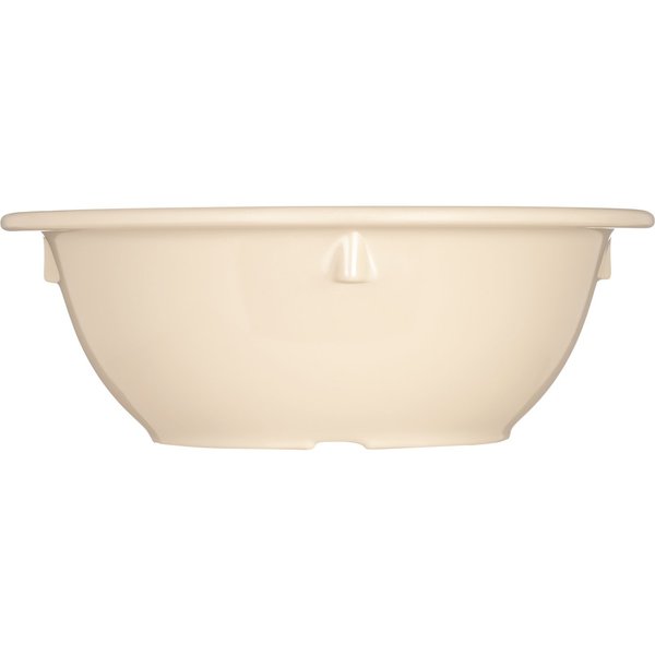 Mlmn Rim Nappie Bowl, 12.5 oz., Tan, PK48