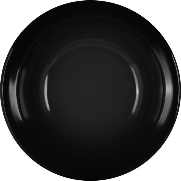Melamine Rim Fruit Bowl, 4.75 oz., Bk, PK48