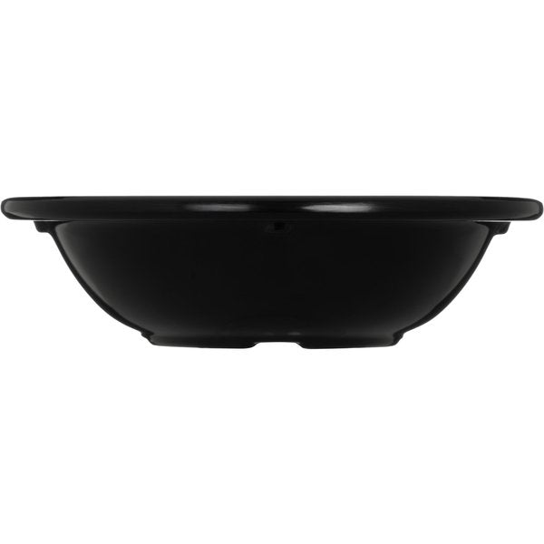 Melamine Rim Fruit Bowl, 4.75 oz., Bk, PK48