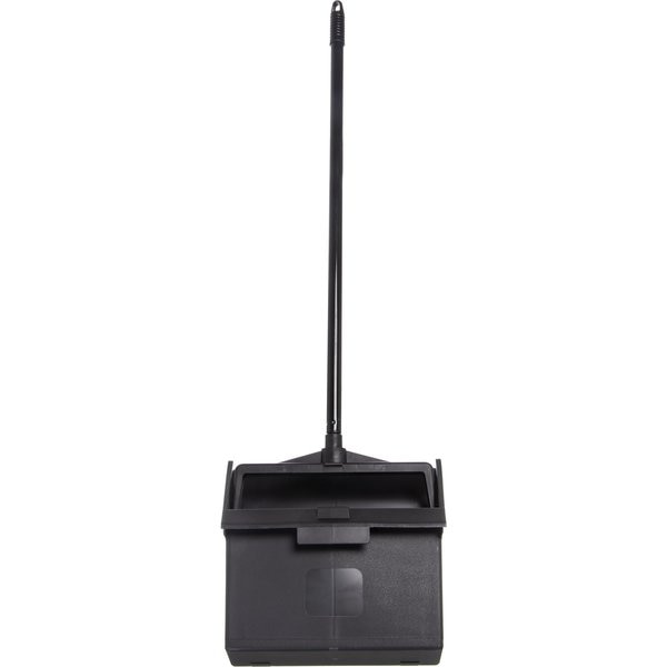 Upright Dustpan w/Metal Handle, Black