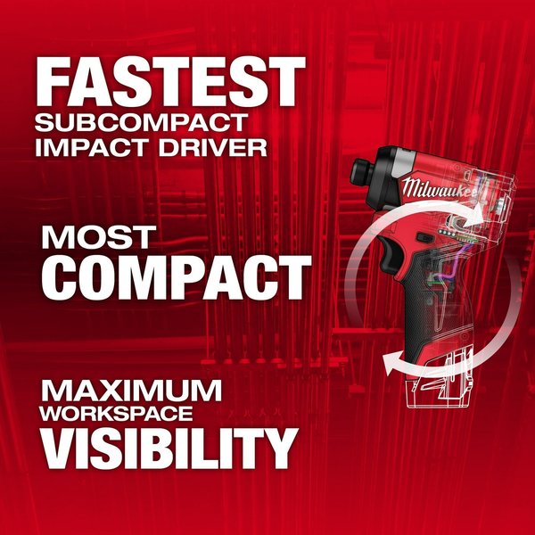 M12 FUEL 1/4 in. Hex Impact Driver (Tool Only)