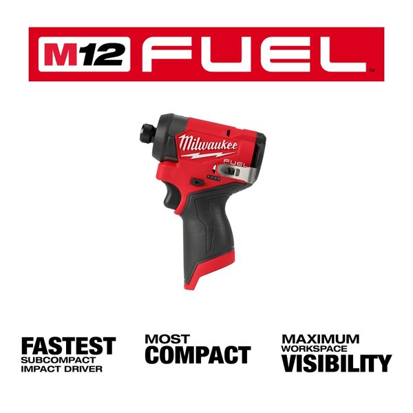 M12 FUEL 1/4 in. Hex Impact Driver (Tool Only)