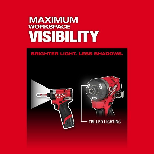 M12 FUEL 1/4 in. Hex Impact Driver (Tool Only)