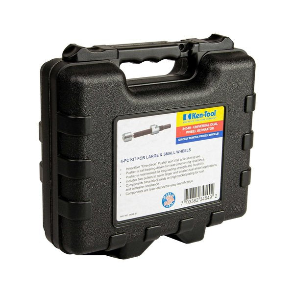 Pusher For Dual Wheel Separator