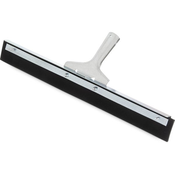 Straight Blade Blk Rubbr w/Mtl Frame, PK6