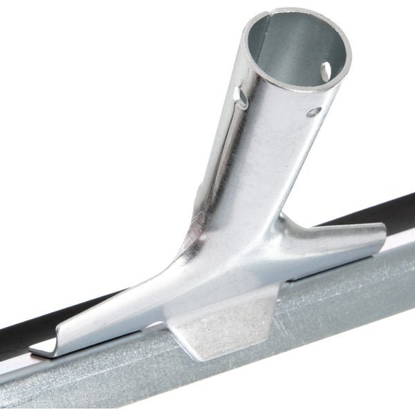 Straight Blade Blk Rubbr w/Mtl Frame, PK6
