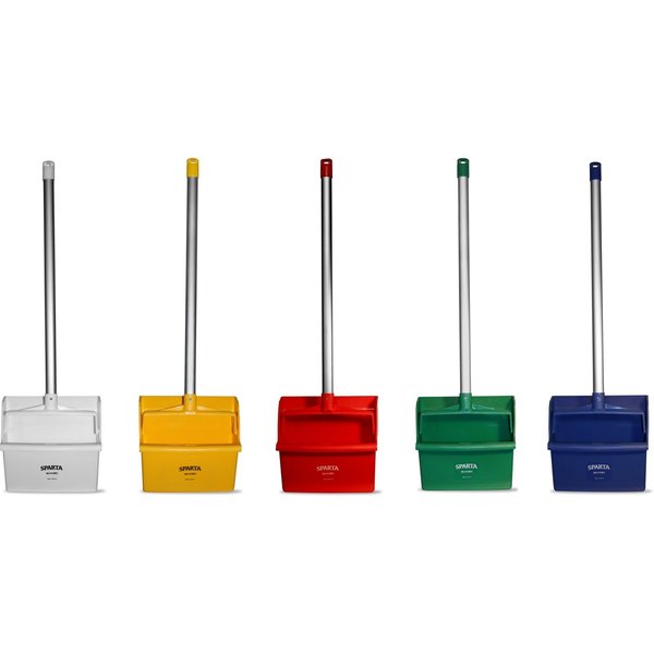 Color Coded Upright Dustpan, Red