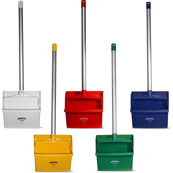 Color Coded Upright Dustpan, Red