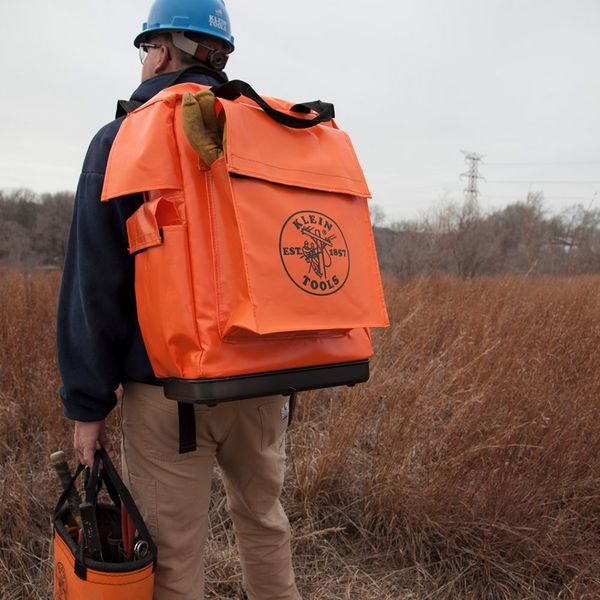 Lineman Backpack, Orange, 23