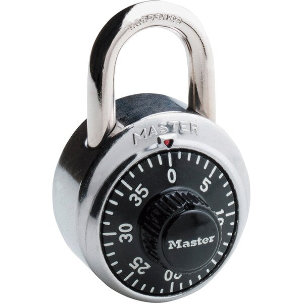 Combination Padlock, Center, Silver