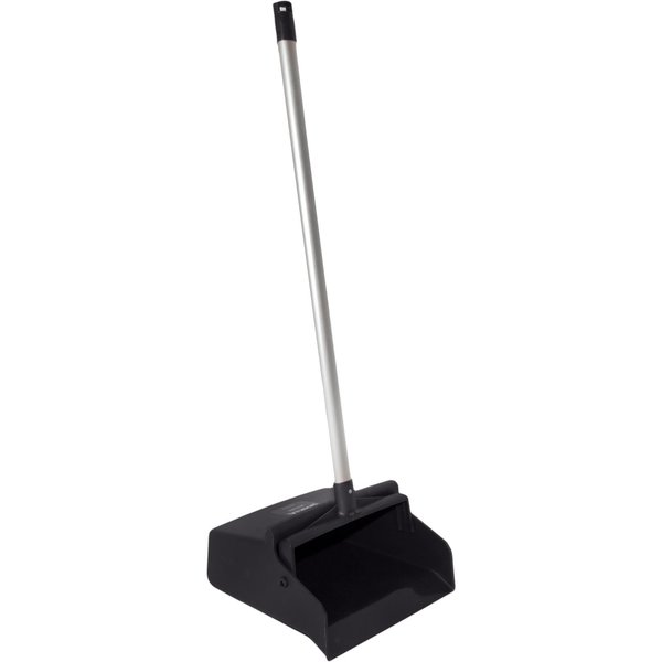 Color Coded Upright Dustpan, Bla