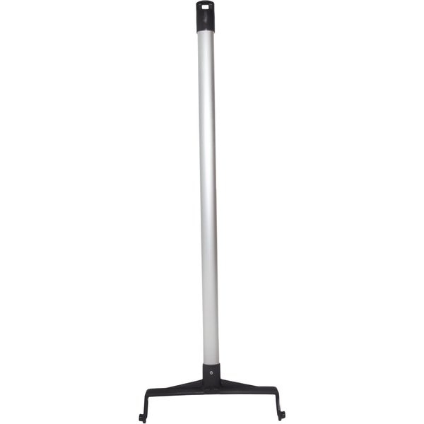 Color Coded Upright Dustpan, Bla