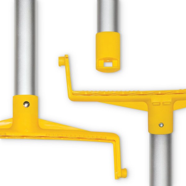 Color Coded Upright Dustpan, Yel