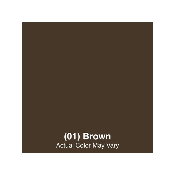 8 in W Pipe and Valve Brush, Brown, Polypropylene