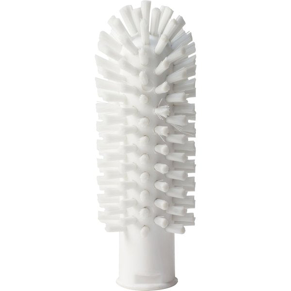 2 in W Pipe and Valve Brush, White, Polypropylene