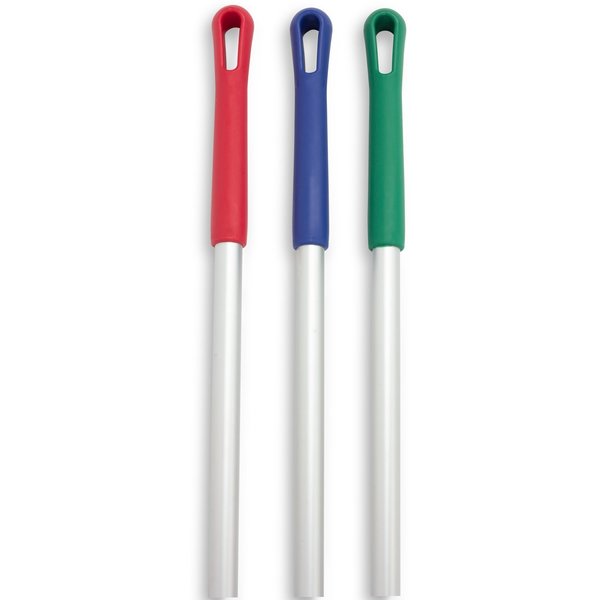 48 in Aluminum Handle, Green, Aluminum