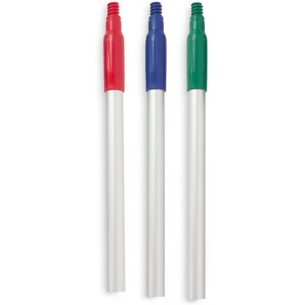 60 in Aluminum Handle, Green, Aluminum
