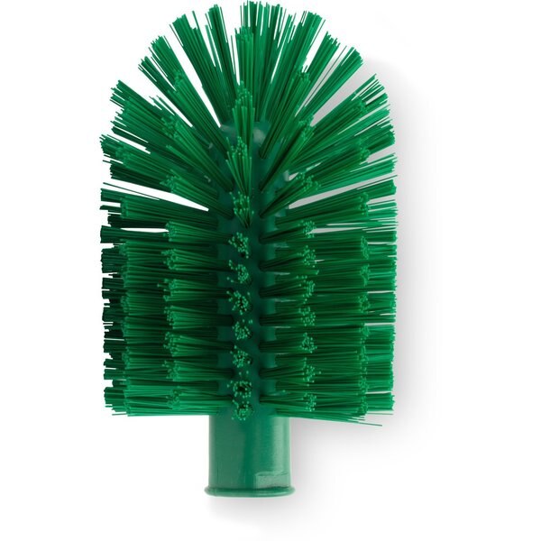 4 in W Pipe and Valve Brush, Green, Polypropylene