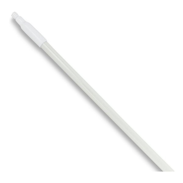 72 in Fiberglass Handle, White, Fiberglass